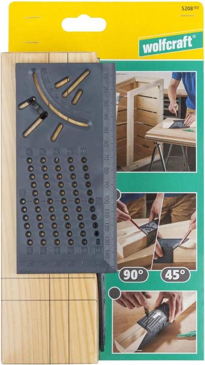 Produktbild wolfcraft wolfcraft 1 3D-Gehrungswinkel