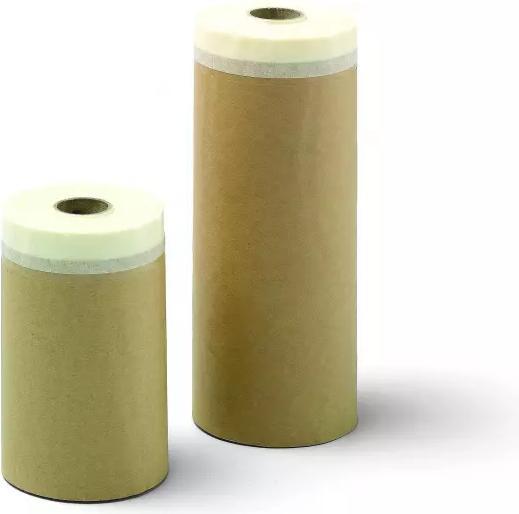 Schuller abdeckpapier mit Klebeband - Taiga BlueCore 18cmx20m (180 mm)