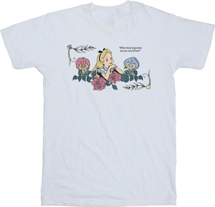 Disney Alice im Wunderland Welche Art von Garten TShirt