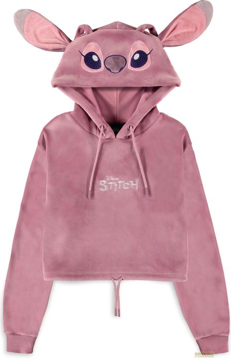 Produktbild Difuzed Lilo & Stitch - Angel Cropped Hoodie - XS (XS)