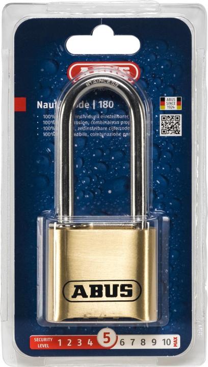 Actual product image Abus 180IB/50HB63 B/DFNLI Combination Padlock