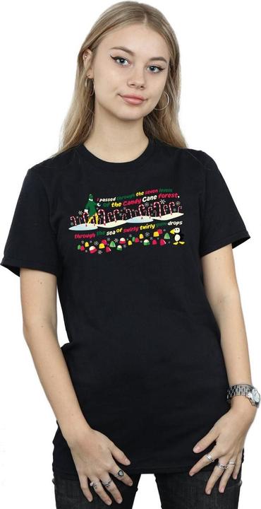 Produktbild Elf Candy Cane Forest TShirt (XXL)
