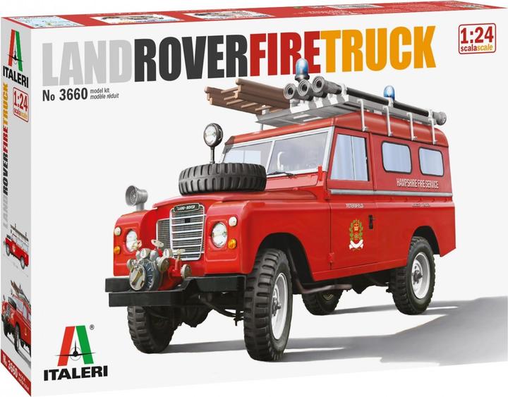 Produktbild Italeri Automodell 1:24 Land Rover Fire Truck