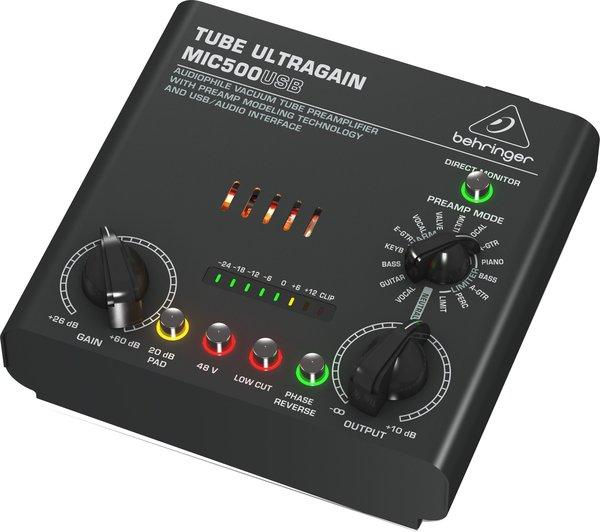 Productafbeelding Behringer Microfoon voorversterker buis Ul (Voorversterkers)