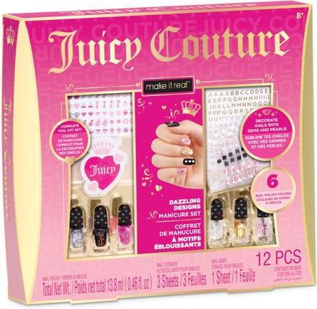 Juicy Couture MAKE IT REAL Dazzling Designs Manicure Set