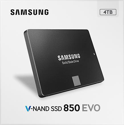 Actual product image Samsung 850 EVO Basic (4000 GB, 2.5")