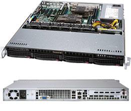 Image du produit Supermicro 1U CHÂSSIS 4X3.5HS SAS3/SATA3