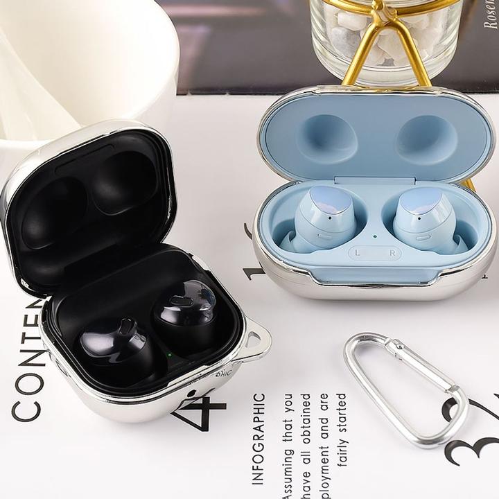 Produktbild König Design Schutz Tasche Hülle für Samsung Galaxy Buds Case Cover Bumper Etuis Schale 360