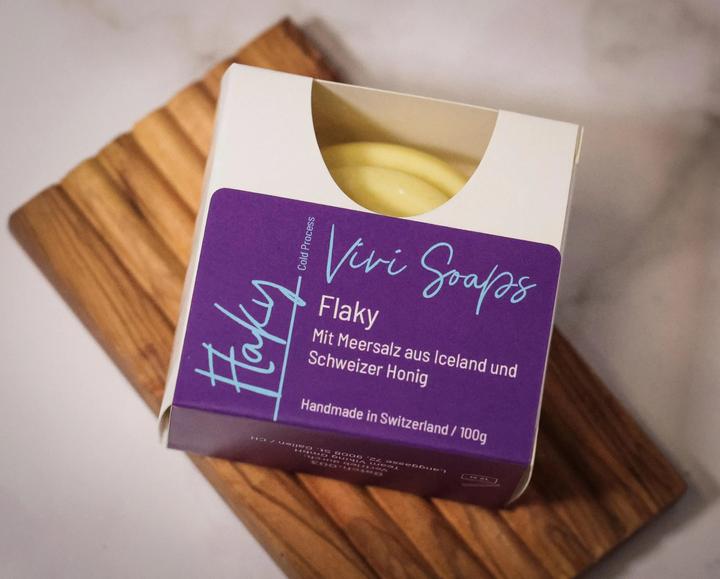Produktbild Vivi Soaps Flaky Iceland Meersalzseife (Hartseife)
