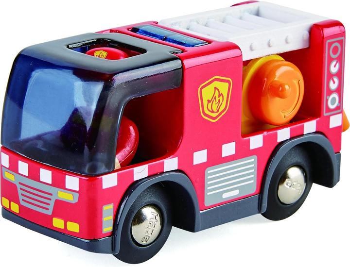 Image du produit Hape Véhicule de pompiers avec sirène