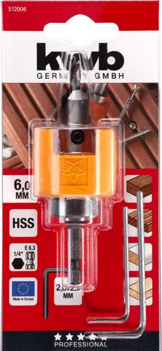Actual product image kwb Hardwood drill bit (6 mm)