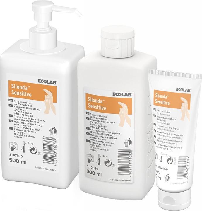 Image du produit Ecolab SENSITIVE lotion hydratante pour la peau lot (Lait pour le corps, 500 ml)