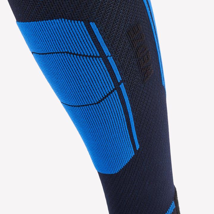 Wedze Skisocken Erwachsene - 500 marineblau Merino