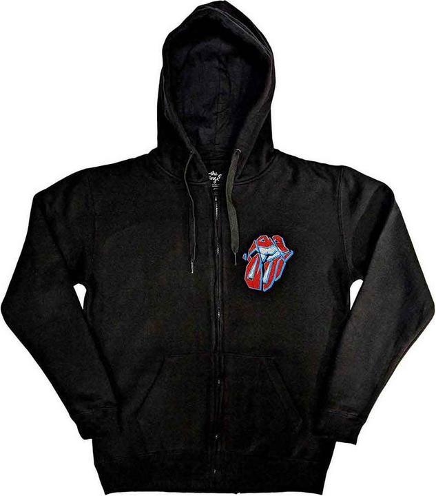 Produktbild The Rolling Stones Erwachsene Hackney Diamonds Stars Pullover Full Zip Hoodie (S)