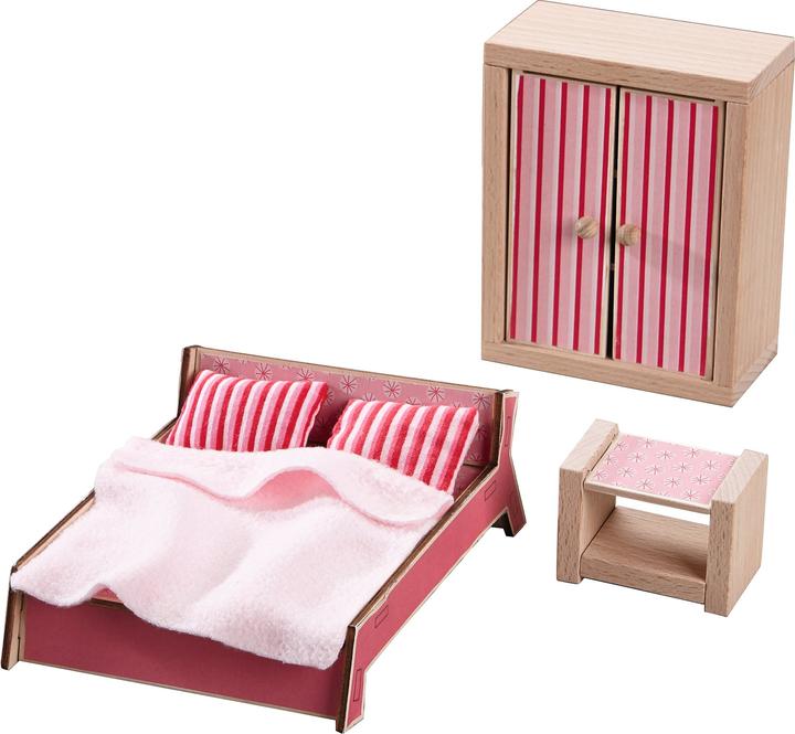 Immagine prodotto Haba Piccoli amici - Mobili per la casa delle bambole per adulti - Camera da letto
