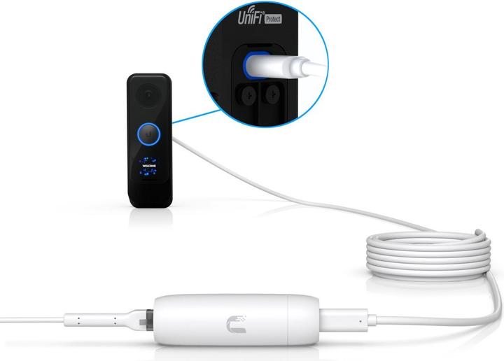 Actual product image Ubiquiti IP Cam Acc UACC Adapter-PoE-USBC (RJ45 (1x))