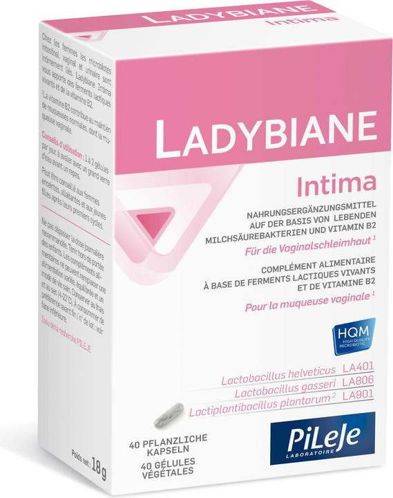 Actual product image Ladybiane Intima Caps 40 Caps (40 Piece, Capsules, 35 g)