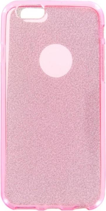 Produktbild OEM TPU Case Glitter iPhone 6 / 6S pink (Apple iPhone 6s, Apple iPhone 6)