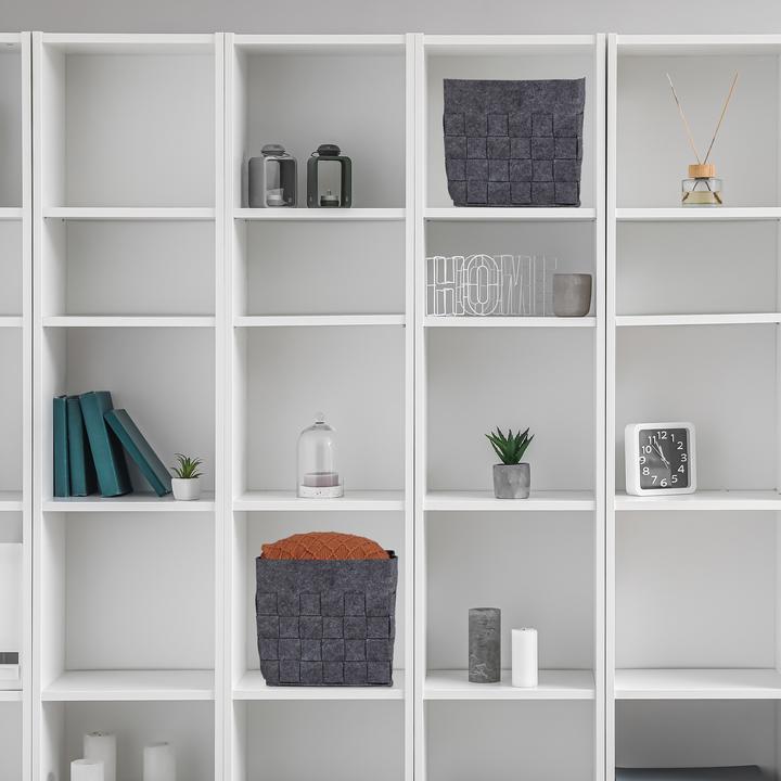Actual product image Relaxdays 2x storage basket (2 x, 30 x 24 x 30 cm)