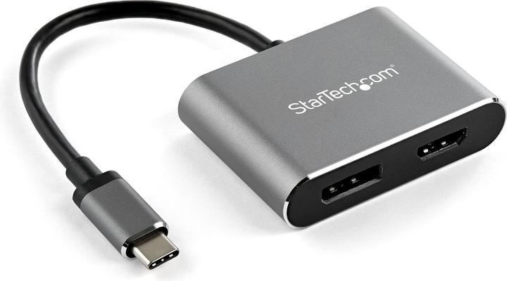 Produktbild Dicota USB-C to HDMI Mini Adapter with PD (4k/100W) silver (USB Typ-C, HDMI, 4.08 cm)