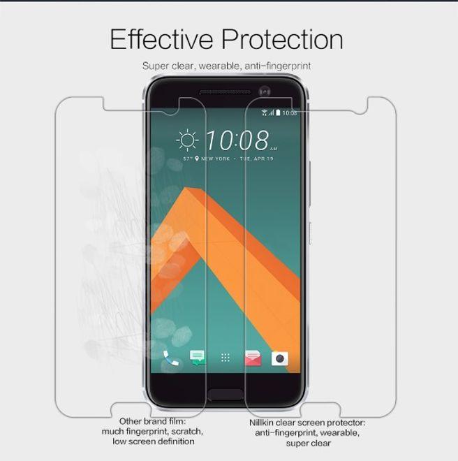 Actual product image Nillkin Super Clear (1 Piece, HTC 10 Lifestyle, HTC 10)