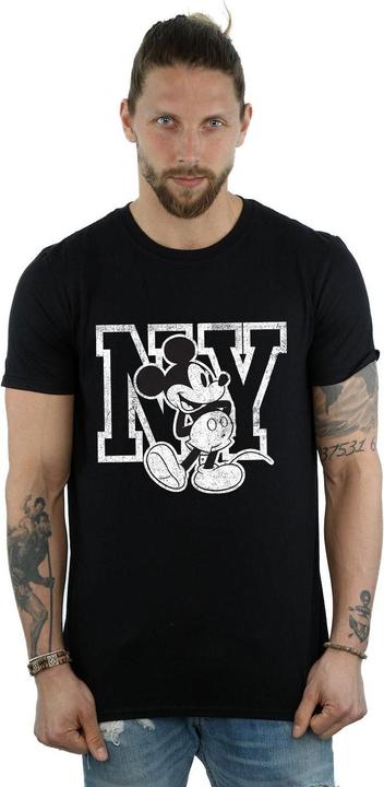 Immagine prodotto Disney Mickey Mouse NY Kicking Maglietta Uomo (XL)