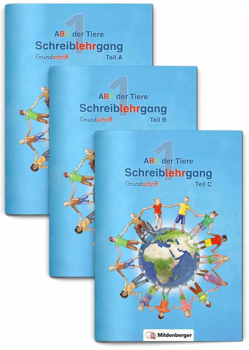 Immagine prodotto ABC der Tiere 1 - Schreiblehrgang Grundschrift, Teil A, B und C · Neubearbeitung (Tedesco, Klaus Kuhn, Kerstin Mrowka-Nienstedt, Heike Treiber, 2024)