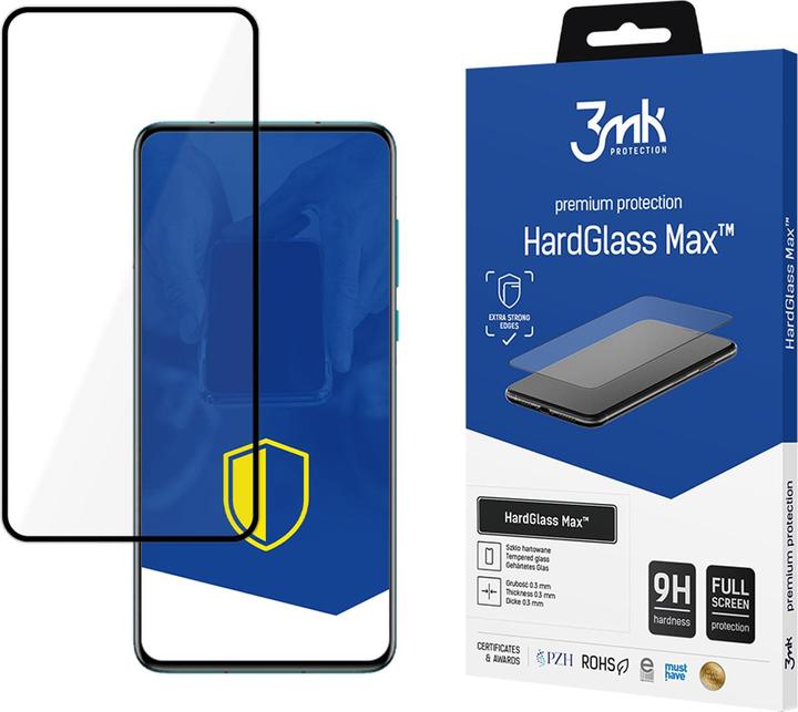 Produktbild 3MK Huawei P40 Pro/P40 Pro+ - HardGlass Max Black (1 Stück, Huawei P40 Pro+)