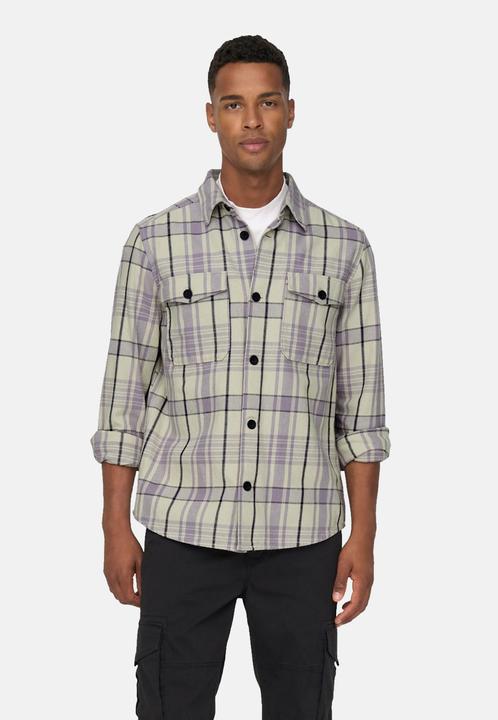 Image du produit Only & Sons Onsmilo Ovr Ctn Check Ls Shirt Noos (XXL)