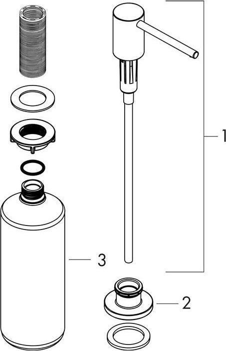 Immagine prodotto hansgrohe Distributore di lozione