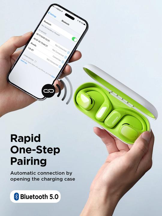 Immagine prodotto Joyroom Cuffie on-ear wireless Openfree JR-OE1 - verdi (ANC, 18 h, Senza fili)