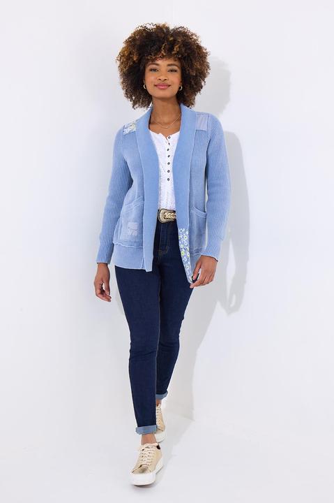 Produktbild Joe Browns Floral Patchwork Ribbed Cardigan (L)
