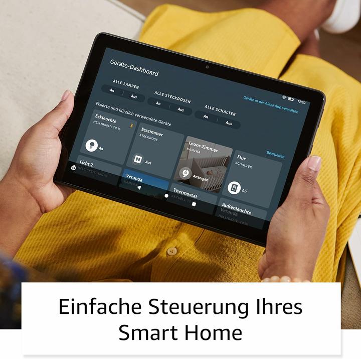 Image du produit Amazon Fire HD 10 Plus (2021) avec Alexa (10.10", 32 Go, Gris ardoise)