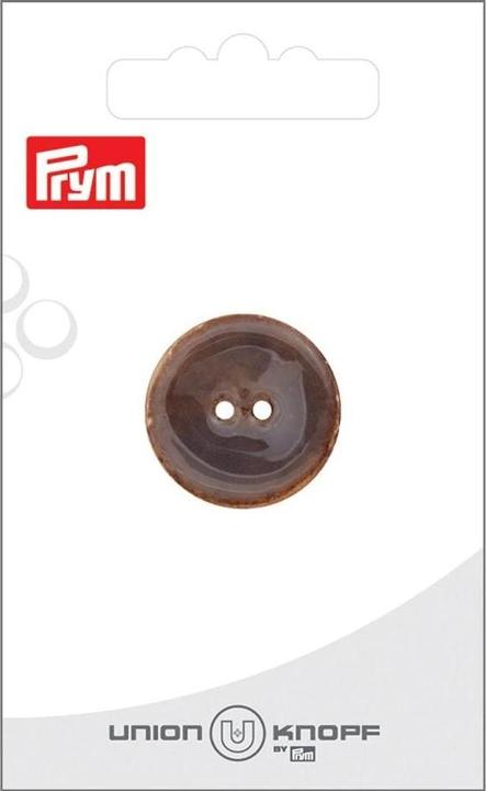 Produktbild Prym Knöpfe Kokosnuss 23 mm, 1 Stück, Hellgrau