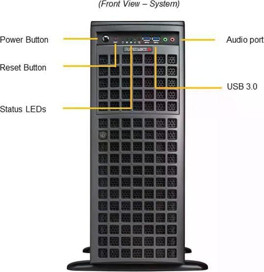 Image du produit Supermicro SuperWorkstation 540A-TR