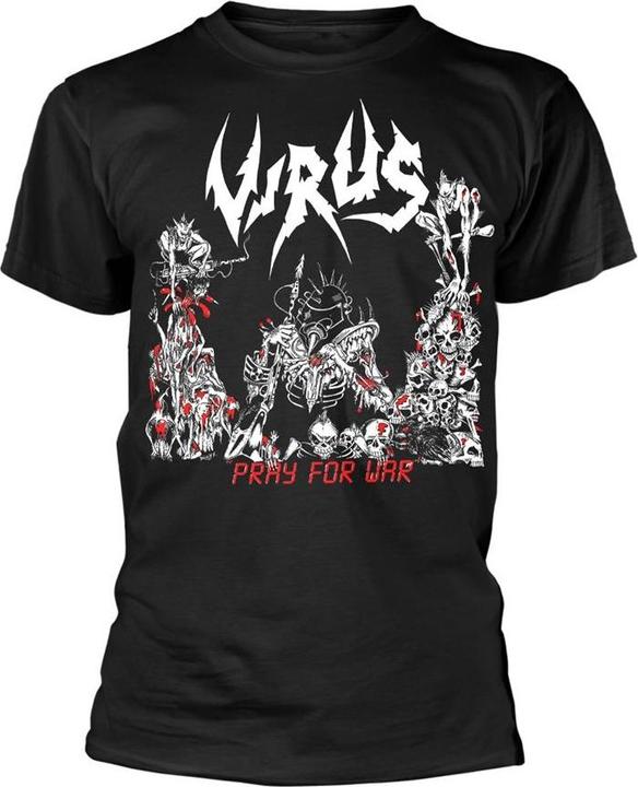 Produktbild ViRUS TShirt Erwachsene Pray For War (S)