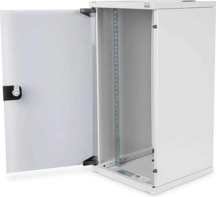 Produktbild Digitus Wandgehäuse 254 mm (10") - 312x300 mm (BxT) (12 HE, 10 Zoll Rack)