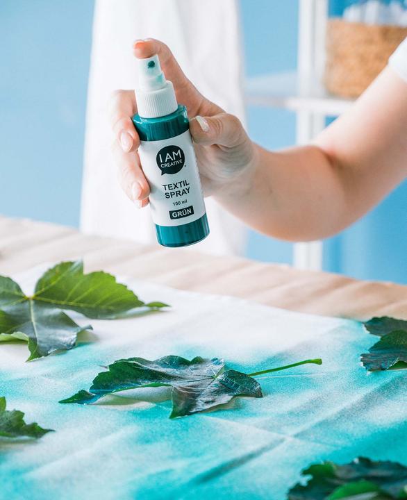 Actual product image I Am Creative Textile spray set, 100ml, 3 pcs. (Black, Neon yellow, Neon orange, 100 ml)