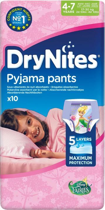Image du produit Huggies DryNites (Taille M, Pack, 10 pièce(s))