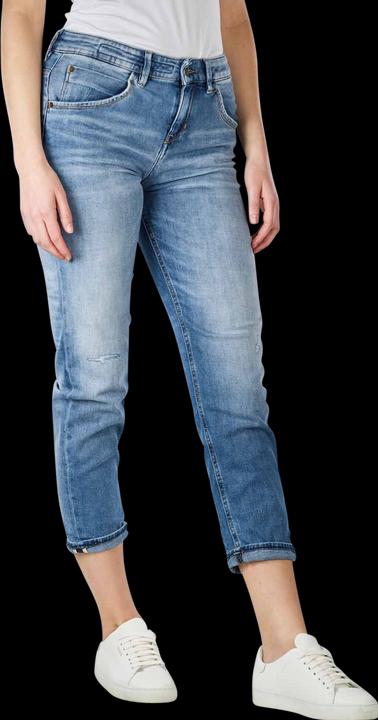 Actual product image Drykorn Low Waist Like Jeans Relaxed Carrot Fit Blue (W27/L32)