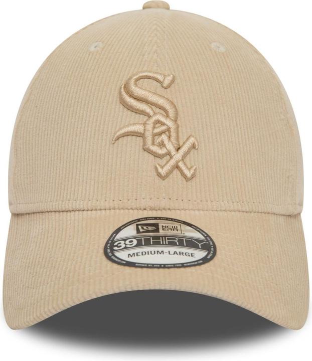 Image du produit New Era 39Thirty Stretch Cap CORD Chicago White Sox stone (M/L)