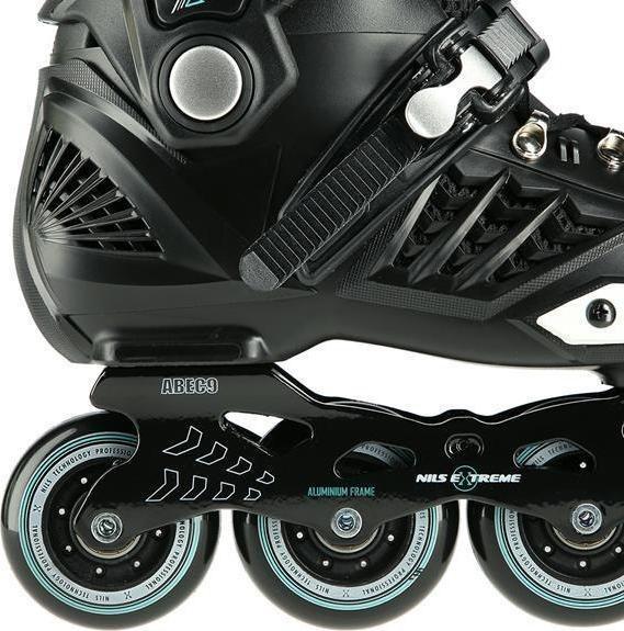 Actual product image Nils Na20001 Black Size 42 Extreme Slalom Inline Skates (42)