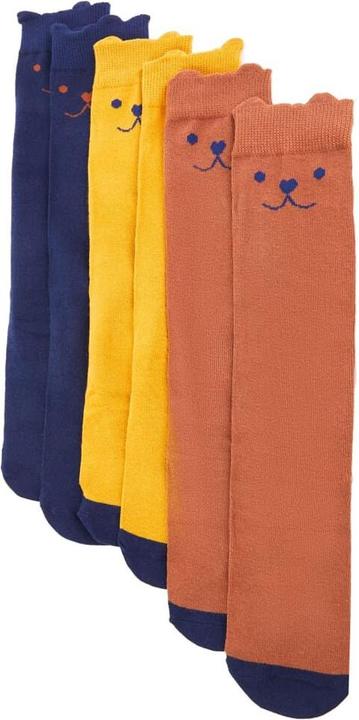 Dark ochre, Cognac, Navy blue
