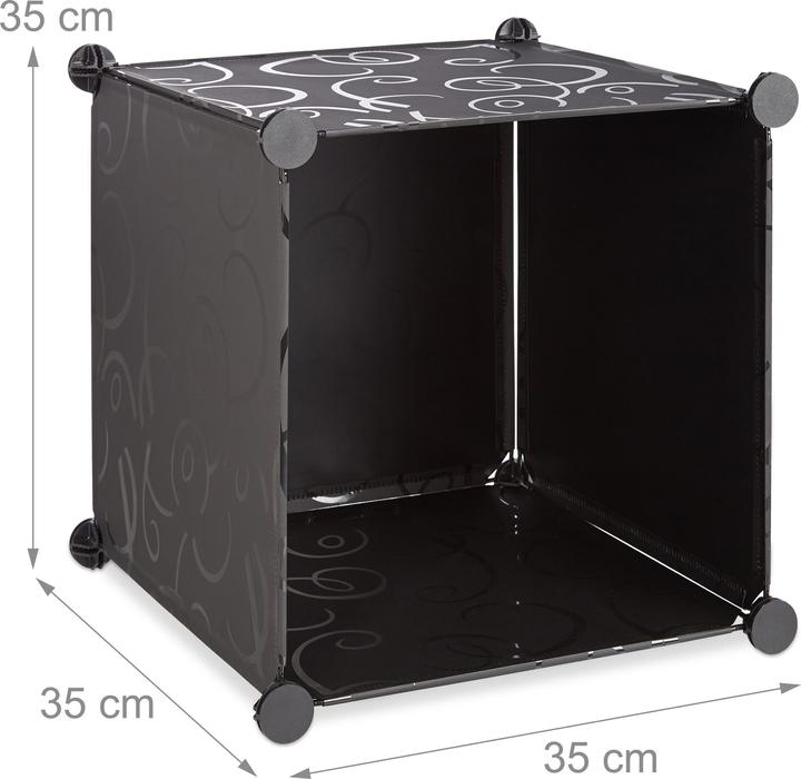 Image du produit Relaxdays Armoire modulaire à 12 compartiments (145,5 x 36,5 x 145,5 cm)