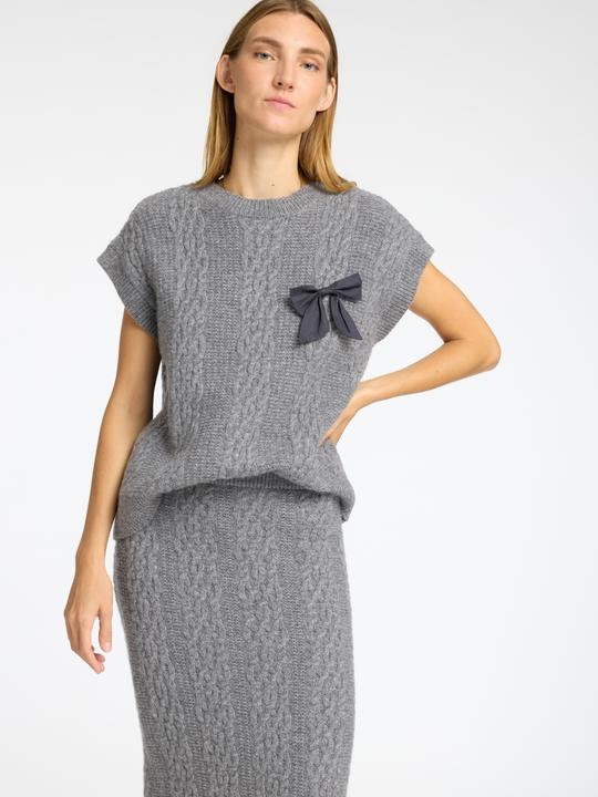 Produktbild Selected Femme Zopfstrick Midirock (S)