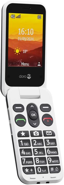 Actual product image Doro Leva L31 Basic Phone, black / white (2.80", 2 Mpx, 4G)