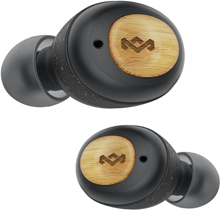 House of Marley Bluetooth Headphones Champion Ear Buds Black (8 h, Wireless)