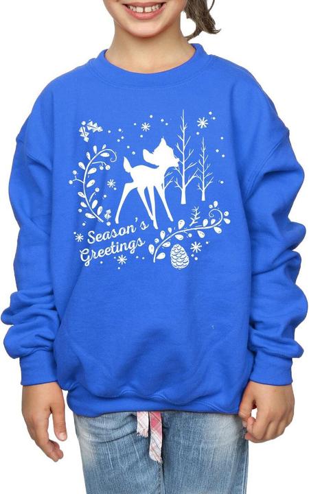 Produktbild Disney Bambi Christmas Greetings Sweatshirt Mädchen (140, 146)