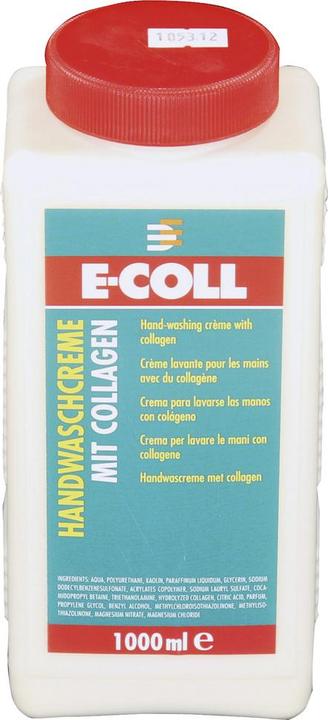 Actual product image E-coll Hand Wash Cream (Liquid soap, 1000 ml)