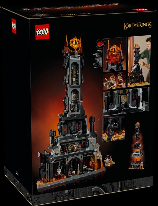 Image du produit LEGO The Lord of the Rings : Barad-dûr (10333, LEGO Icons, LEGO difficiles à trouver)